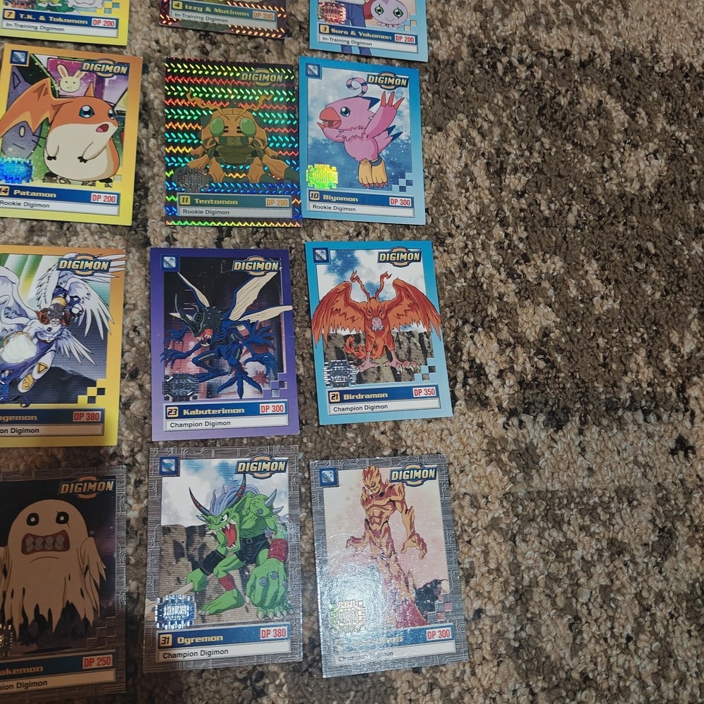 Vintage 1999 Digimon Cards lot of 35 [No Rares] Champion Level and Lower - Picture 5 of 7